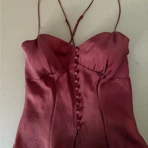 J. Crew Rich Red Blouse